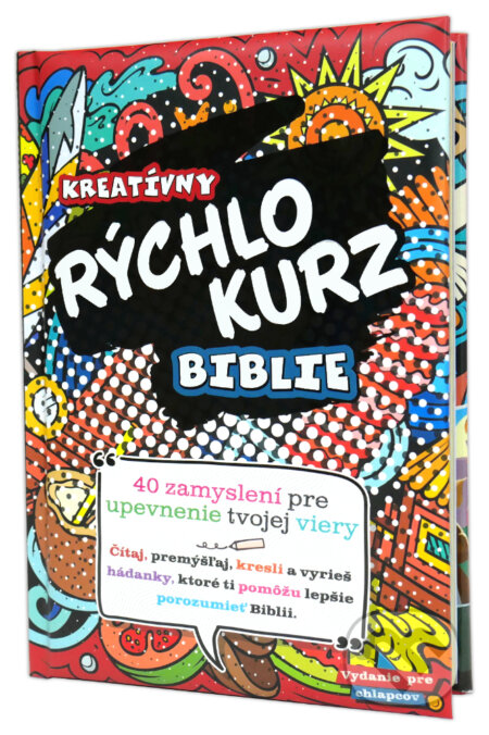 Kniha: Kreatívny rýchlokurz Biblie (Slovenská biblická spoločnosť). Slovenská biblická spoločnosť, 2024 Kniha: Kreatívny rýchlokurz Biblie (Slovenská biblická spoločnosť). Slovenská biblická spoločnosť, 2024