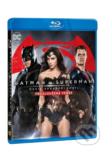 Film: Batman vs. Superman: Úsvit spravedlnosti prodloužená verze (Zack Snyder) (Blu-ray). Magicbox, 2016 Film: Batman vs. Superman: Úsvit spravedlnosti prodloužená verze (Zack Snyder) (Blu-ray). Magicbox, 2016