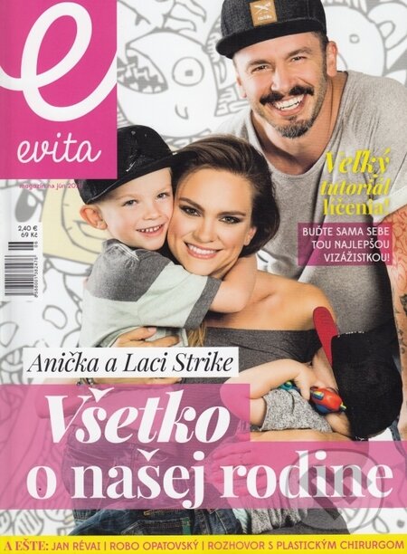 Evita magazín 06/2016, MAFRA Slovakia, 2016