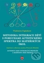 Kniha: Metodika integrace dětí s poruchami autistického spektra do mateřských škol (Vladimíra Cigánková). Montanex, 2016 Kniha: Metodika integrace dětí s poruchami autistického spektra do mateřských škol (Vladimíra Cigánková). Montanex, 2016