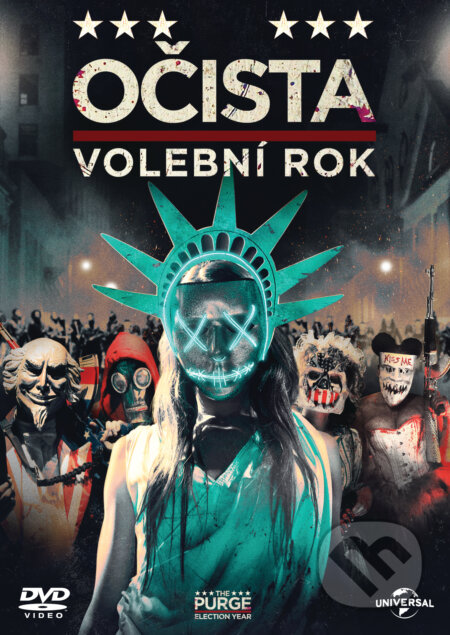 Film: Očista: Volební rok (James DeMonaco) (DVD). Bonton Film, 2016 Film: Očista: Volební rok (James DeMonaco) (DVD). Bonton Film, 2016