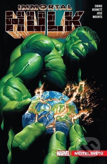 Kniha: Immortal Hulk 5 - Ničitel světů (Al Ewing). Crew, 2024 Kniha: Immortal Hulk 5 - Ničitel světů (Al Ewing). Crew, 2024