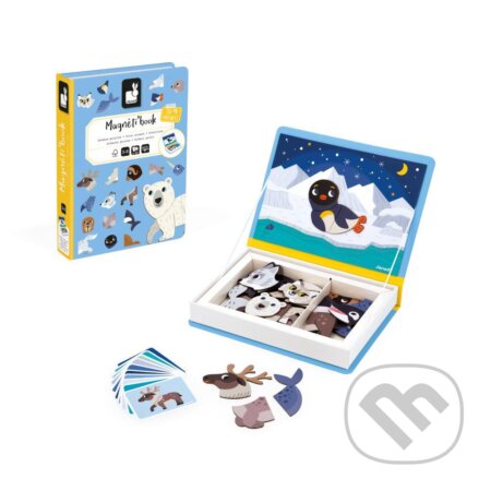 Spoločenská hra: Magnetibook Polárne zvieratká (Janod). Janod, 2024 Spoločenská hra: Magnetibook Polárne zvieratká (Janod). Janod, 2024