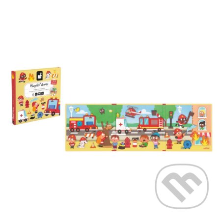 Spoločenská hra: Magnetistories Požiarnici (Janod). Janod, 2024 Spoločenská hra: Magnetistories Požiarnici (Janod). Janod, 2024