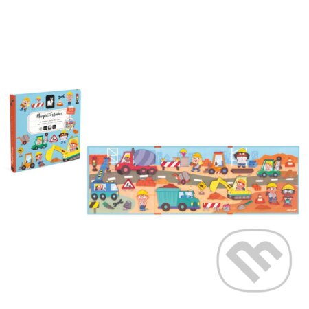 Spoločenská hra: Magnetistories Na stavbe (Janod). Janod, 2024 Spoločenská hra: Magnetistories Na stavbe (Janod). Janod, 2024