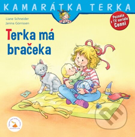 Kniha: Terka má bračeka (Hanna Sörensen a Liane Schneider). Verbarium, 2024 Kniha: Terka má bračeka (Hanna Sörensen a Liane Schneider). Verbarium, 2024