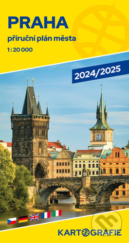 Praha Příruční plán města 1:20 000 (Kartografie Praha). Kartografie Praha, 2024 Praha Příruční plán města 1:20 000 (Kartografie Praha). Kartografie Praha, 2024