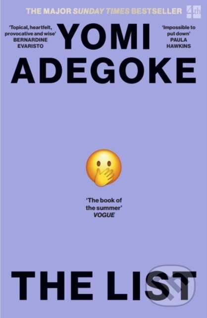 Kniha: The List (Yomi Adegoke). HarperCollins, 2024 Kniha: The List (Yomi Adegoke). HarperCollins, 2024