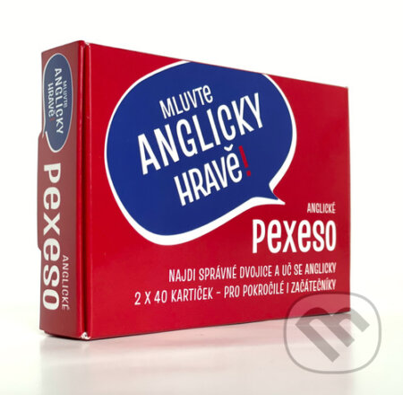 Společenská hra: Mluvte Anglicky Hravě! - anglické pexeso (Hablamos). Hablamos, 2024 Společenská hra: Mluvte Anglicky Hravě! - anglické pexeso (Hablamos). Hablamos, 2024