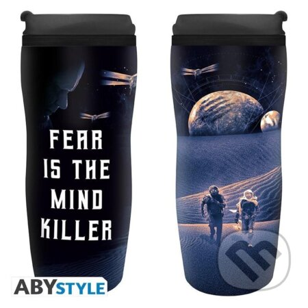 DUNA Hrnček cestovný - Fear is the Mind-killer (ABYstyle). ABYstyle, 2024 DUNA Hrnček cestovný - Fear is the Mind-killer (ABYstyle). ABYstyle, 2024