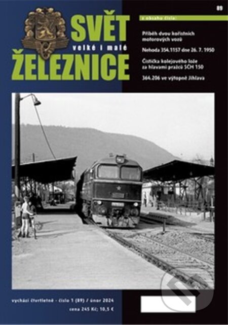 Svět velké i malé železnice 89 (1/2024) (Autorský kolektív). Corona, 2024 Svět velké i malé železnice 89 (1/2024) (Autorský kolektív). Corona, 2024