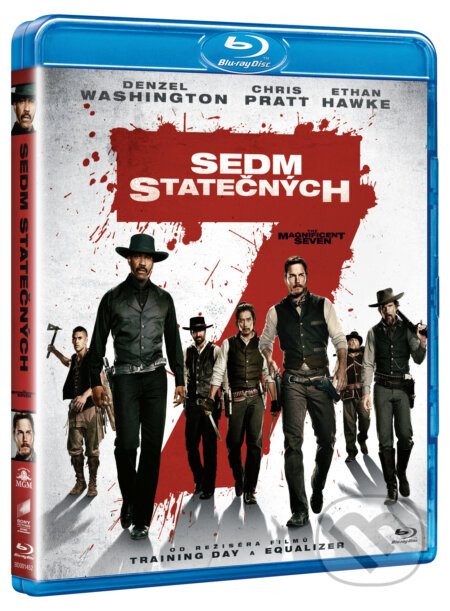 Film: Sedm statečných (John Sturges a Antoine Fuqua) (Blu-ray). Bonton Film, 2017 Film: Sedm statečných (John Sturges a Antoine Fuqua) (Blu-ray). Bonton Film, 2017