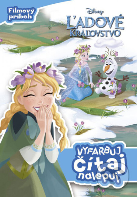 Kniha: Ľadové kráľovstvo: Vyfarbuj, čítaj, nalepuj (Egmont SK). Egmont SK, 2016 Kniha: Ľadové kráľovstvo: Vyfarbuj, čítaj, nalepuj (Egmont SK). Egmont SK, 2016