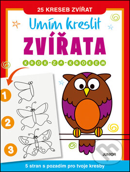 Kniha: Umím kreslit zvířata (Nakladatelství Junior). Nakladatelství Junior, 2016 Kniha: Umím kreslit zvířata (Nakladatelství Junior). Nakladatelství Junior, 2016
