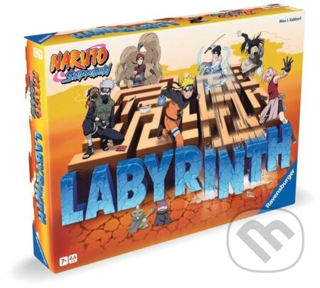 Společenská hra: Labyrinth Naruto - desková hra (Ravensburger). Ravensburger, 2024 Společenská hra: Labyrinth Naruto - desková hra (Ravensburger). Ravensburger, 2024