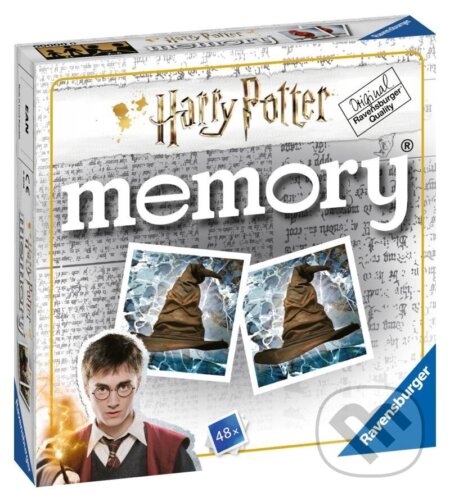 Spoločenská hra: Pexeso mini Harry Potter (Ravensburger). Ravensburger, 2024 Spoločenská hra: Pexeso mini Harry Potter (Ravensburger). Ravensburger, 2024