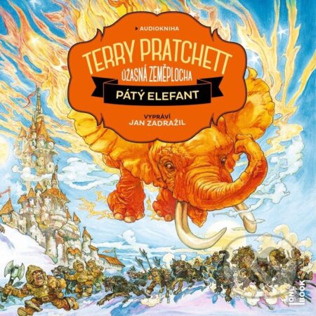Audiokniha: Pátý elefant (Terry Pratchett). OneHotBook, 2024 Audiokniha: Pátý elefant (Terry Pratchett). OneHotBook, 2024