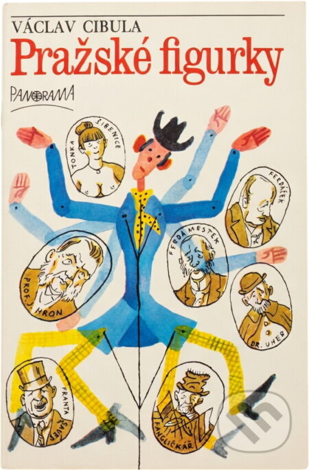 Kniha: Pražské figurky (Václav Cibula). , 1985 Kniha: Pražské figurky (Václav Cibula). , 1985