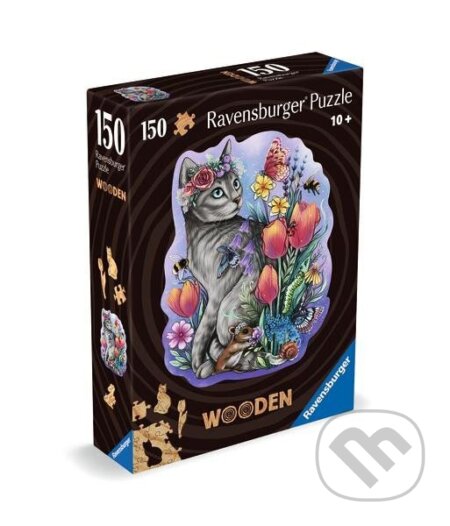 Puzzle: Kouzelná kočka (Ravensburger). Ravensburger, 2024 Puzzle: Kouzelná kočka (Ravensburger). Ravensburger, 2024
