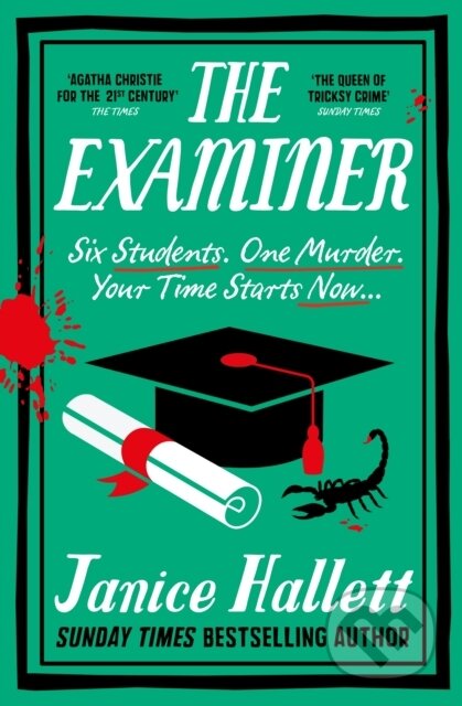 Kniha: The Examiner (Janice Hallett). Viper, 2024 Kniha: The Examiner (Janice Hallett). Viper, 2024