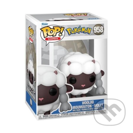 Funko POP Games: Pokemon S14 - Wooloo (EMEA) (Funko). Funko, 2024 Funko POP Games: Pokemon S14 - Wooloo (EMEA) (Funko). Funko, 2024