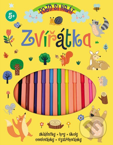 Kniha: Pojď si hrát: Zvířátka (Eve Robertson). Slovart CZ, 2024 Kniha: Pojď si hrát: Zvířátka (Eve Robertson). Slovart CZ, 2024