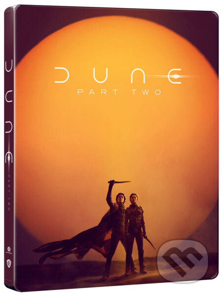 Film: Duna: Část druhá Ultra HD Blu-ray Steelbook motiv Teaser (Magicbox) (UltraHDBlu-ray). Magicbox, 2024 Film: Duna: Část druhá Ultra HD Blu-ray Steelbook motiv Teaser (Magicbox) (UltraHDBlu-ray). Magicbox, 2024