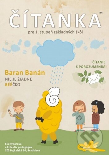 Kniha: Čítanka pre 1. stupeň základných škôl (Ela Rybárová). Mapa Slovakia, 2023 Kniha: Čítanka pre 1. stupeň základných škôl (Ela Rybárová). Mapa Slovakia, 2023