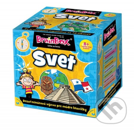 Společenská hra: Brainbox - svet (GreenBoardGames). GreenBoardGames, 2020 Společenská hra: Brainbox - svet (GreenBoardGames). GreenBoardGames, 2020