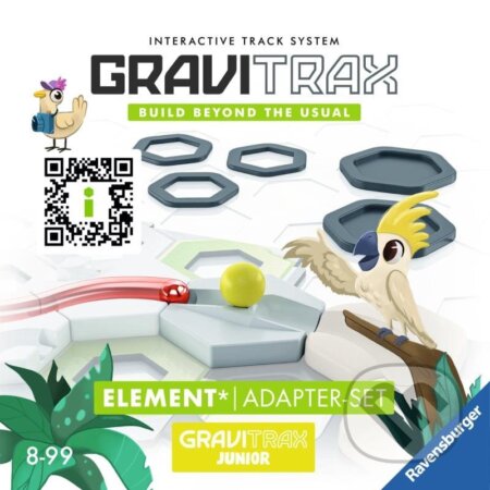 Spoločenská hra: GraviTrax Sada adaptérů (Ravensburger). Ravensburger, 2024 Spoločenská hra: GraviTrax Sada adaptérů (Ravensburger). Ravensburger, 2024