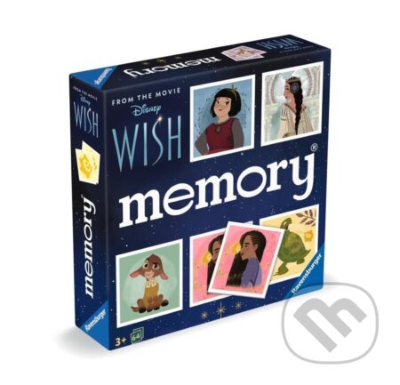 Spoločenská hra: Pexeso Disney: Přání (Ravensburger). Ravensburger, 2024 Spoločenská hra: Pexeso Disney: Přání (Ravensburger). Ravensburger, 2024