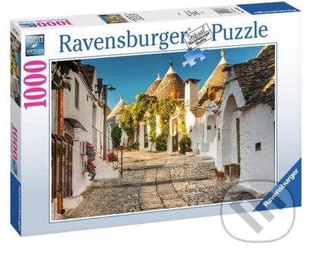 Puzzle: Alberobello, Itálie (Ravensburger). Ravensburger, 2024 Puzzle: Alberobello, Itálie (Ravensburger). Ravensburger, 2024
