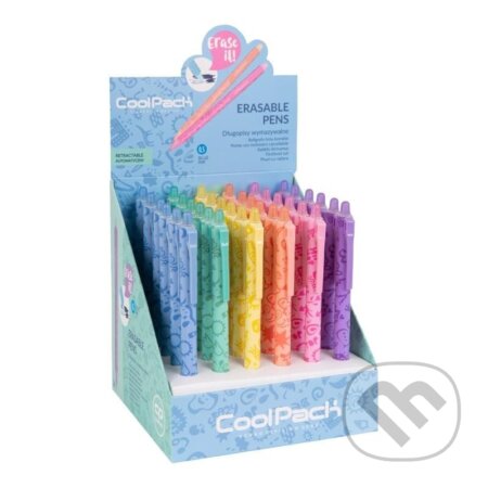 Gumovatelné pero Cool Pack Pastel 0,5 mm - mix (Colorino). Colorino, 2024 Gumovatelné pero Cool Pack Pastel 0,5 mm - mix (Colorino). Colorino, 2024