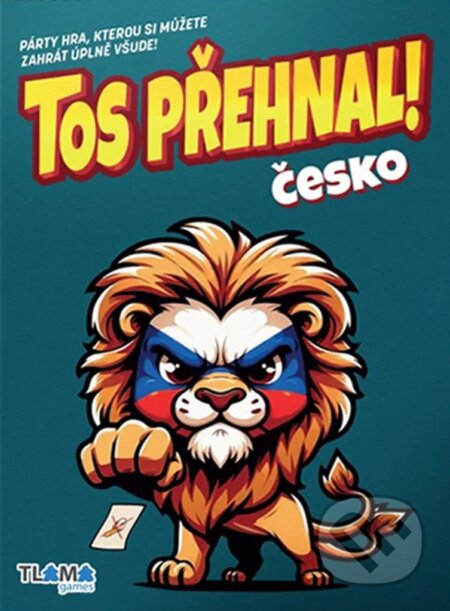 Společenská hra: Tos přehnal! Česko (Rodrigo Rego). Tlama games, 2024 Společenská hra: Tos přehnal! Česko (Rodrigo Rego). Tlama games, 2024