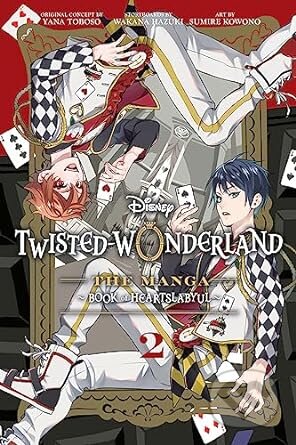Kniha: Disney Twisted-Wonderland 2 (Wakana Hazuki a Yana Toboso). Viz Media, 2024 Kniha: Disney Twisted-Wonderland 2 (Wakana Hazuki a Yana Toboso). Viz Media, 2024