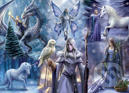 Puzzle: Anne Stokes: Zimná fantázia (Anne Stokes). Bluebird Puzzle: Anne Stokes: Zimná fantázia (Anne Stokes). Bluebird