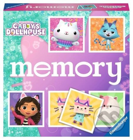 Společenská hra: Pexeso Gabby‘s Dollhouse (Ravensburger). Ravensburger, 2024 Společenská hra: Pexeso Gabby‘s Dollhouse (Ravensburger). Ravensburger, 2024
