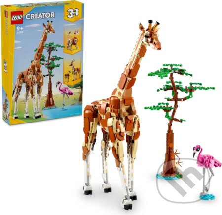 Společenská hra: LEGO® Creator 3 v 1 31150 Divoké zvieratá zo safari (LEGO). LEGO, 2024 Společenská hra: LEGO® Creator 3 v 1 31150 Divoké zvieratá zo safari (LEGO). LEGO, 2024