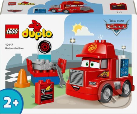 Spoločenská hra: LEGO® DUPLO® 10417 Mack na pretekoch (LEGO). LEGO, 2024 Spoločenská hra: LEGO® DUPLO® 10417 Mack na pretekoch (LEGO). LEGO, 2024