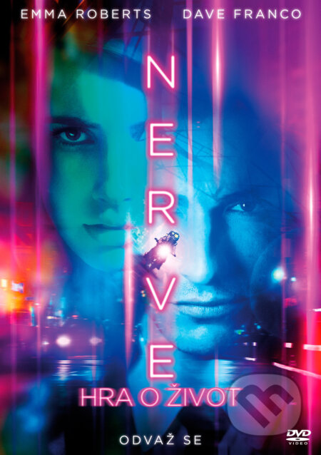 Film: Nerve: Hra o život (Ariel Schulman a Henry Joost) (DVD). Magicbox, 2017 Film: Nerve: Hra o život (Ariel Schulman a Henry Joost) (DVD). Magicbox, 2017