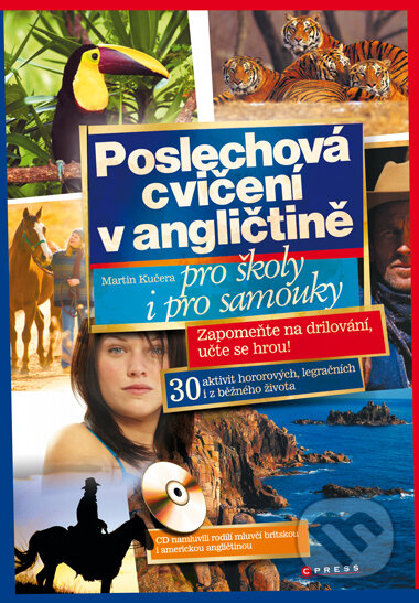 Kniha: Poslechová cvičení v angličtině (Martin Kučera). CPRESS, 2007 Kniha: Poslechová cvičení v angličtině (Martin Kučera). CPRESS, 2007