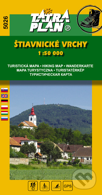 Štiavnické vrchy 1:50 000 (TATRAPLAN). TATRAPLAN, 2016 Štiavnické vrchy 1:50 000 (TATRAPLAN). TATRAPLAN, 2016