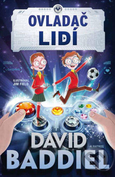 Kniha: Ovladač lidí (David Baddiel). Albatros CZ, 2016 Kniha: Ovladač lidí (David Baddiel). Albatros CZ, 2016