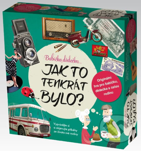 Společenská hra: Babičko, dědečku… Jak to tenkrát bylo? (Babičkářství). Babičkářství, 2016 Společenská hra: Babičko, dědečku… Jak to tenkrát bylo? (Babičkářství). Babičkářství, 2016
