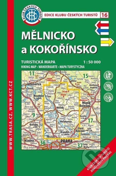 Mělnicko a Kokořínsko 1:50 000 Turistická mapa (Klub českých turistů). Klub českých turistů, 2024 Mělnicko a Kokořínsko 1:50 000 Turistická mapa (Klub českých turistů). Klub českých turistů, 2024