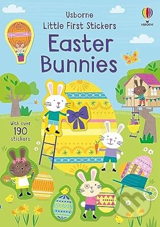 Kniha: Little First Sticker Book Easter Bunnies (Jessica Greenwell). Usborne, 2024 Kniha: Little First Sticker Book Easter Bunnies (Jessica Greenwell). Usborne, 2024