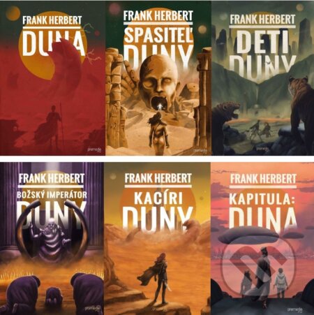Kniha: Kolekcia kníh DUNA Frank Herbert (Frank Herbert), 2024 Kniha: Kolekcia kníh DUNA Frank Herbert (Frank Herbert), 2024