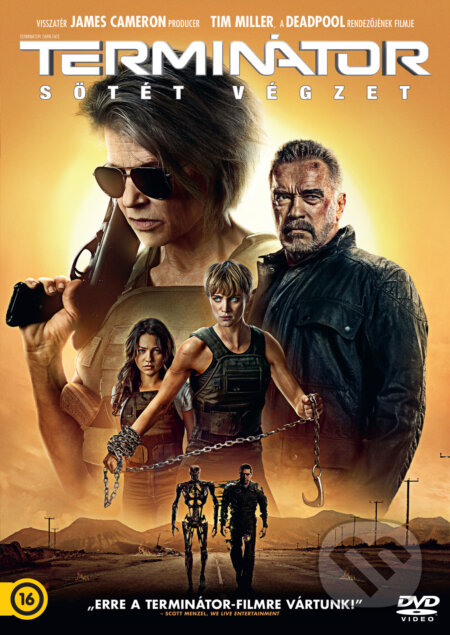 Film: Terminátor: Sötét végzet (HU) (Tim Miller) (DVD). Magicbox, 2024 Film: Terminátor: Sötét végzet (HU) (Tim Miller) (DVD). Magicbox, 2024