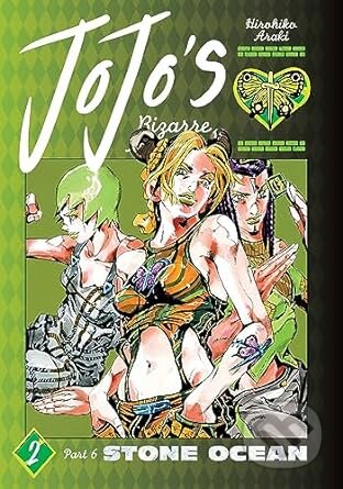 Kniha: Jojo Bizarre Adventure 6 Stone Ocean 2 (Hirohiko Araki). Viz Media, 2024 Kniha: Jojo Bizarre Adventure 6 Stone Ocean 2 (Hirohiko Araki). Viz Media, 2024
