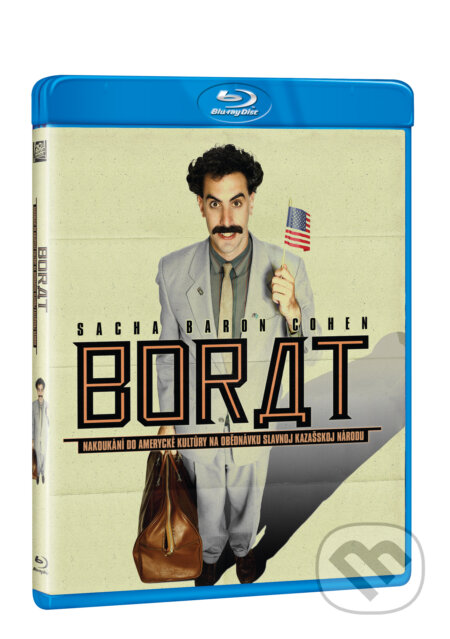 Film: Borat: Nakoukání do amerycké kultůry na obědnávku slavnoj kazašskoj národu (Larry Charles) (Blu-ray). Magicbox, 2024 Film: Borat: Nakoukání do amerycké kultůry na obědnávku slavnoj kazašskoj národu (Larry Charles) (Blu-ray). Magicbox, 2024